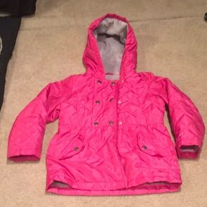 Girls pink coat